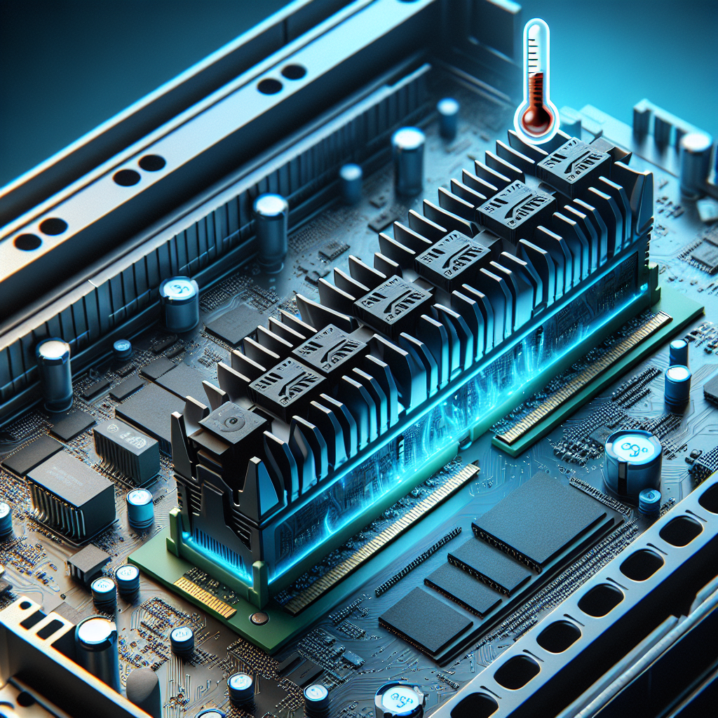 How do RAM modules with heat-dissipating designs improve overclocking potential?